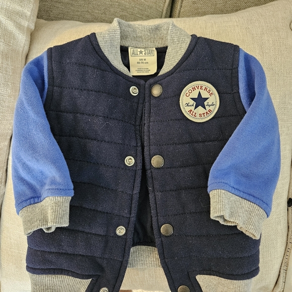 Blue Converse Baby Jacket and Nike Sneakers bundle - Picture 2 of 8